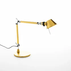 TOLOMEO MICRO STOLNA SVJETILJKA ZLATNA  E14 SA POSTOLJEM 0011860A