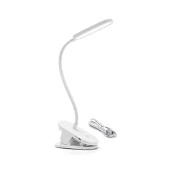 Aigostar-LED Prigušiva punjiva stona lampa sa stezaljkom LED/2,5W/5V 1200mAh bela
