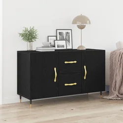 Kreveta Crni hrast 100 x 36 x 60 cm Konstruirano drvo