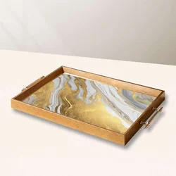 Aberto Design Poslužavnik TPEA10034 50 x 29 x 3.5 cm, Šareni