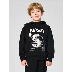 Sinsay - Dukserica sa štampom NASA - crno