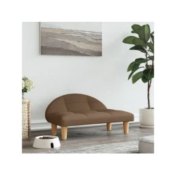 Krevet za pse smeđi 70x52x30 cm od tkanine