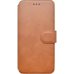Knjižna torbica Samsung Galaxy A71 2020 temno rjava