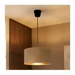 Brilagi - Luster na sajli VELVET 1xE27/60W/230V prečnik 40 cm bež/zlatna