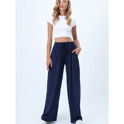 Trend Alacati Stili Ženske pantalone Alc-X14424, Tamnoplave