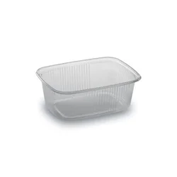 Skleda (PP) kvadratna prozorna 108 x 81 mm 200 ml [100 kos]