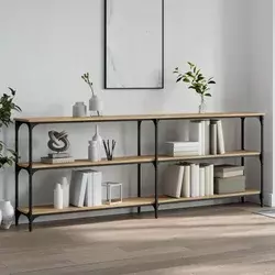 Konzolni stolić Sonoma hrast 200x29x75 cm Konstruirano drvo