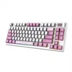 MSI FORGE GK600 TKL brezžična tipkovnica, vijolična + Bluetooth, QWERTY španska
