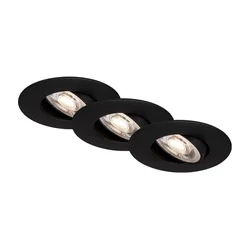 Briloner - KOMPLET 3x LED ugradna kupatilska svetiljka LED/4,9W/230V IP23