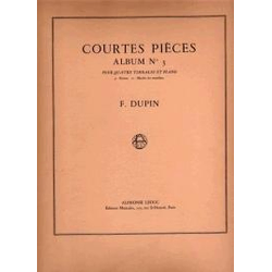 DUPIN note: COURTES PIECES ALBUM NR.3