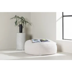 Venture Design Tabure Luca 60x60x40 cm krem