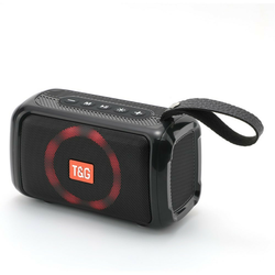 Bluetooth zvučnik SoundBox - prijenosni zvučnik s funkcijama reproduciranja glazbe BT, USB, FM, TF in AUX - crni