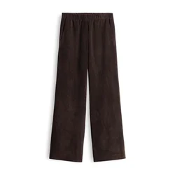 OPUS Hlače Mileni Urban temno rjava