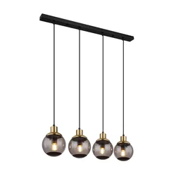Globo 15860-4H - Luster na sajli POTTER 4xE27/25W/230V