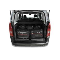 KJUST Komplet 5 kosov potovalnih torb AERO za CITROEN BERLINGO M 2018+