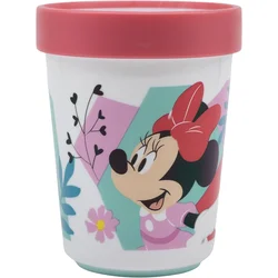 Stor PLASTIČNA SKODELICA MINNIE Z DNOM PROTI BLEŠČANJU 260 ML