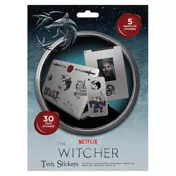 Nalepnice The Witcher - Monster Hunter - Tech Stickers