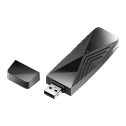 Mrežna kartica adapter USB3.2, D-Link DWA-X1850, Dual-Band Wifi AX1800, 802.11b/g/n/ax, za bežičnu mrežu