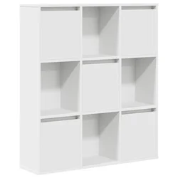 Regal za knjige bijeli 89x24x101,5 cm od konstruiranog drva