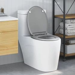 WC daska Siva 47 x 37,5 x 3,8 cm Duroplast