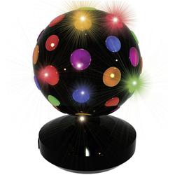 LED disko krogla, 18,5 cm, večbarvna