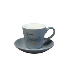 PORCELAN SET ZA KAFU 180ml 6/1 (HOME/SIVI) RXG-N250069A