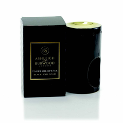 Ashleigh & Burwood London Black and Gold keramička aroma lampa