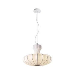 LED luster na sajli BOLA LED/11W/230V + 1xE27/5W CRI 90 bela