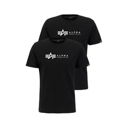 ALPHA INDUSTRIES Majica, črna