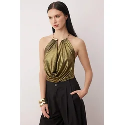 Trendyol Milla ženska bluza Tpraw26Bz00062, smeđa