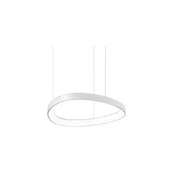 Ideal Lux - LED luster na sajli GEMINI LED/36W/230V 4000K O 42,5 cm CRI 90 bela
