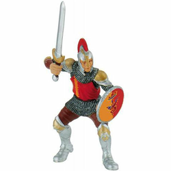 Bully Knight with Sword - Red Figurica Vitezovi 80765 D