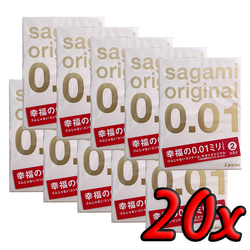 Sagami Original 0.01 20 pack