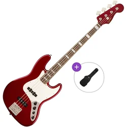 Fender Squier FSR Classic Vibe Active 70s Jazz Bass LRL Basic SET Candy Apple Red Električna bas kitara