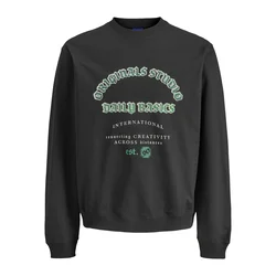 Jack & Jones Junior Majica zelena/črna/bela