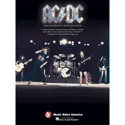 Music Sales America AC/DC Easy Guitar with Riffs and Solos Note