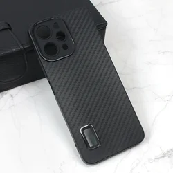 Torbica Carbon Stripe za Xiaomi Redmi 12 crna