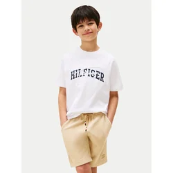 Tommy Hilfiger Majica KB0KB09726 Bela Regular Fit