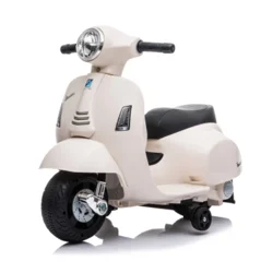 Vrabac Skuter za decu Vespa, Električni, Bela