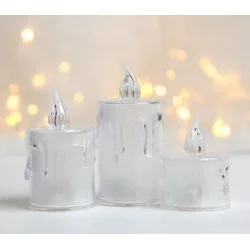 KM Ambientna Led Elektronska Sveča 3,6 x 6cm
