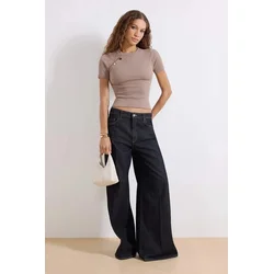 Trendyol Milla Ženska bluza, Bež