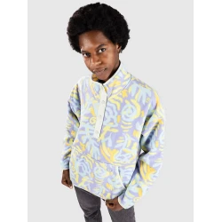 Dravus Nova Half-Zip Fleece Sweater lavendar pattern