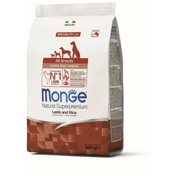 Monge Hrana Za Pse, Jagnjetina I Pirinač, Za Sve Rase, Puppy, 800g