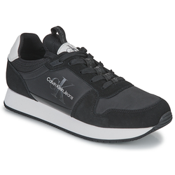 Calvin Klein Jeans Niske tenisice RETRO RUNNER LACEUP REFL Crna