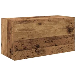 Kupaonski zidni ormarić staro drvo 60x25x30cm konstruirano drvo
