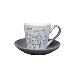 PORCELAN SET ZA KAFU 180ml 6/1 (YSLF/SIVA) RXG-N260020D