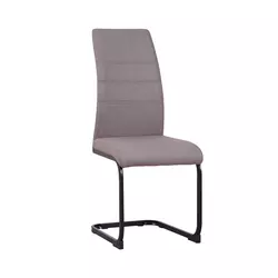 STOLICA bež metal, tekstil