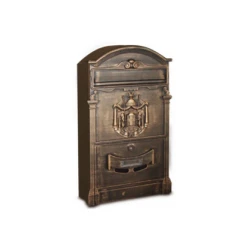 Poštansko sanduče Orhideja 41x26x9 antik-bronza Technomax