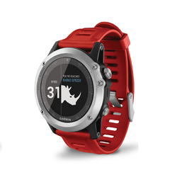 GARMIN fitness sat FENIX 3 (010-01338-06), srebrno-crveni