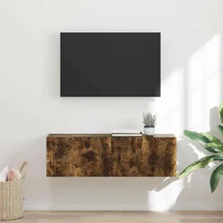 TV zidni ormar Zidne Dimljeni hrast 98 x 31 x 29,5 cm